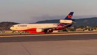 10 Tanker DC-10 Takeoff to Moses Lake