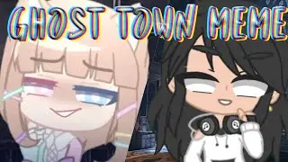 Ghost Town Meme || Fake Colleb With @Lil Kisses || Gacha Club || Live2D Cubism