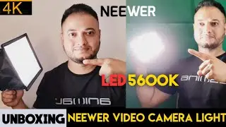 Neewer Dimmable 176 LED Video Light 5600K || UNBOXING NEEWER 176 LED Video LIGHT ► NEEWER LED LIGHT