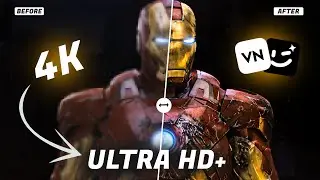 How to Edit 4K Ultra HD+ Reels for Instagram and Shorts | Marvel Style 4K Reels Editing in Mobile