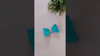 Easy paper bow 