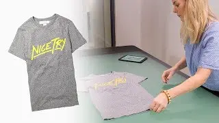 How to Photograph a T-Shirt Flat Lay