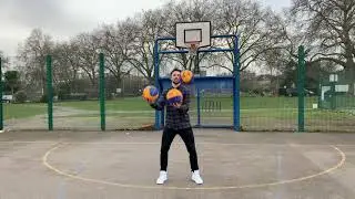 Andrew Wilding - Juggling 3 basketballs