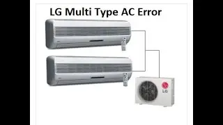 how to setting LG Split Type AC Error Codes
