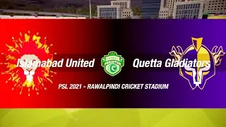 Islamabad United vs Quetta Gladiators || PSL 6 || PSL 2021 || Cricket 19 Gameplay 1080P 60FPS