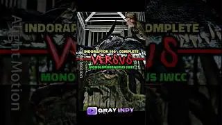 Indoraptor(100% complete) #vs Monolophosaurus(JWCC) #jurassicworld #dinosaurs
