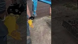 Быстросьем ковша made in China #excavator #miniexcavator  #rippa  #digger