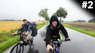 Sturm, Dauerregen u. Käferplage | 440 km mit 40€-Schrottfahrrad nach Karlsbad 🇨🇿 (Teil 2)