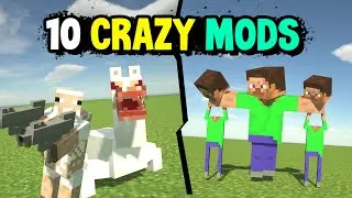 Top 10 Minecraft Craziest Mod 🔥🔥 | Minecraft Java