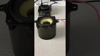 A running speaker, little speaker with powerful bass