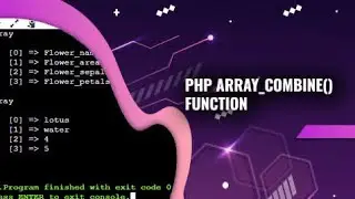 PHP | Array Combine Function