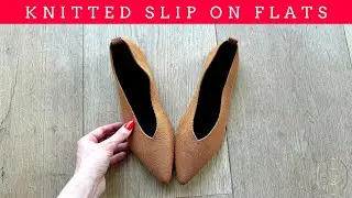Step in Style with Knitted Slip-On Ballet Flats! 💃✨