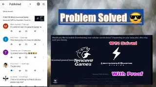 PUBG MOBILE game download failed problem solved | WiFi disabled problem | naya tarika pubg chalaye