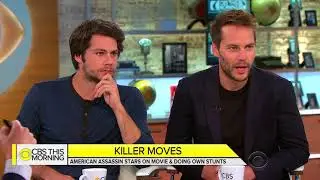 Taylor Kitsch & Dylan O'brien CBS this morning