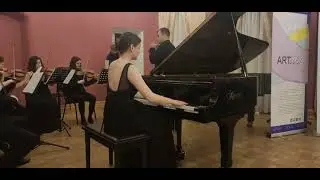 Э. Григ - Фортепианный концерт (1-я часть) Евгения Крутова
