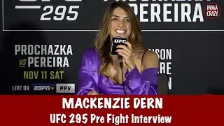 Mackenzie Dern on Divorce “This whole fight is still paying my ex” at UFC 295
