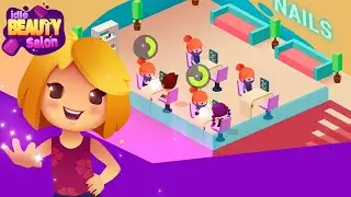 Idle Beauty Salon: Hair and Nails Parlor Simulator Gameplay | Android Simulation Game