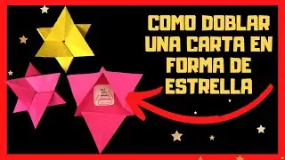 😱😉COMO DOBLAR UNA CARTA ORIGINAL ORIGAMI😊