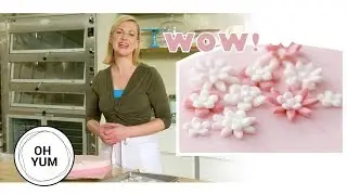 Professional Baker Teaches You How To Make FONDANT FLOWERS!