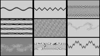 Procedural Nodes (part 79) - 9 Wave Texture Patterns in Blender