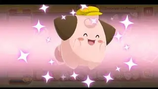 Pokémon cafe remix - Cleffa  lvl 10 🌚🌛 testing skills order 703