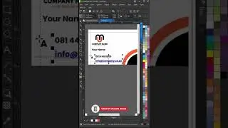 Business Card Design in Corel Draw 2021 #photoshop #creative #coreldraw #cinema4d #design