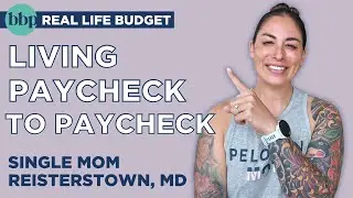 BBP REAL LIFE BUDGET | Single Mom + Savings Goals