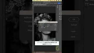 Learn to convert an image into halftone in Photoshop 