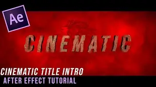 After Effects Tutorial: Cinematic Title Animation in After Effects 2021