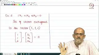 Lec 44 Orthogonal Complement of a subspace