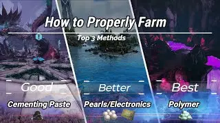 How to Properly Farm - Top 3 Methods! - Paste, Pearls, Poly
