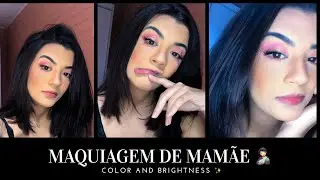 TUTORIAL DE MAQUIAGEM COLORIDA | color and brightness ✨