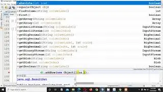 PROJECT PART 6 USING SWING IN JAVA|  DATA DISPLAYING IN JTABLE