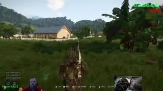 Arma 3 Exile Tanoa on the MGT Server - German Gas station go BOOM :)