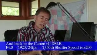 canon t4i video test