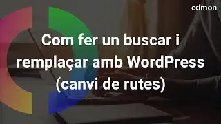 Com fer un buscar i remplaçar amb WordPress (canvi de rutes)