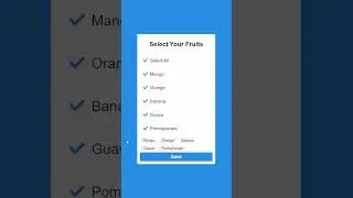 Custom Animated Checkbox Shorts | 