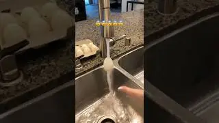 Egg + water = remains suspended?