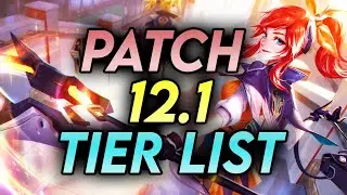 *TFT PATCH 12.1 TIER LIST* - THE BEST COMPS TO CLIMB RANKED IN TEAMFIGHT TACTICS SET 6