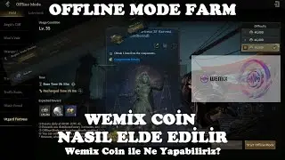LEGEND OF YMIR | Wemix Coin | Offline Mode Farm | Region Trade Station | İtem Satarak Wemix Kazan
