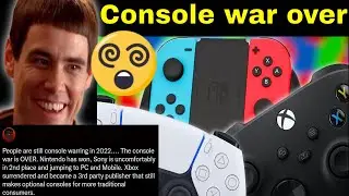 Fanboy foolishly states that Nintendo won the console war Sony is 2nd and Xbox has surrendered