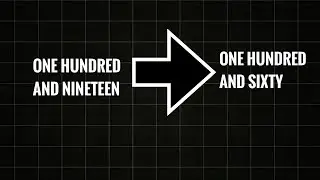 How to Pronounce the Numbers ‘One Hundred And Nineteen to One Hundred And Sixty’ in English