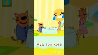 Муд три Кота папа ест лопшичку 