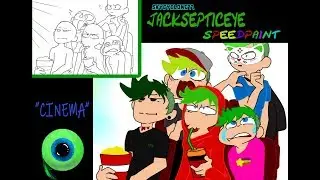 Cinema - Jacksepticeye Fanart Reference Template SpeedPaint w/ Mouse