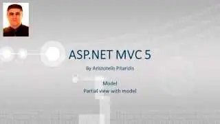 ASP.NET MVC 5 : 3.7 Model - Partial view with model