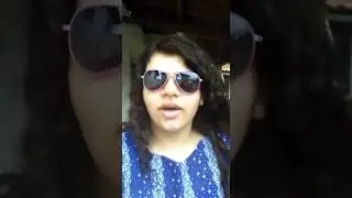 Ensanhado para o show de talentos da minha cidade