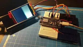 nodemcu + ili9341 no touch SPI 2.2tft screen test