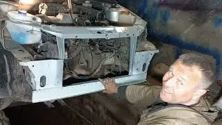 Меняю рамку радиатора на калине #видео #замена телевизора #перевариваю автомобиль #делаю калину #топ