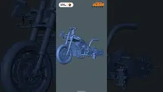 KTM model for 3D PRINT