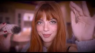 ASMR | Practical Magic ! Gillian Owens Reads Your Tarot & Cleanses Your Aura (Crystals, Effects)